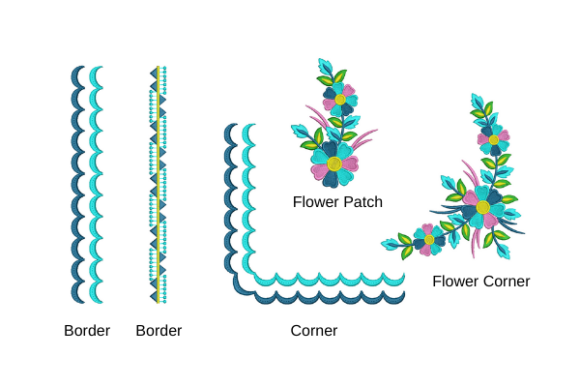 Border Corner Flower Patch Review