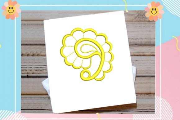 Cute Leaf Border: A Sweet Embroidery Design