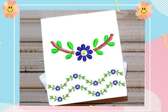 Flower Leaf Border Review
