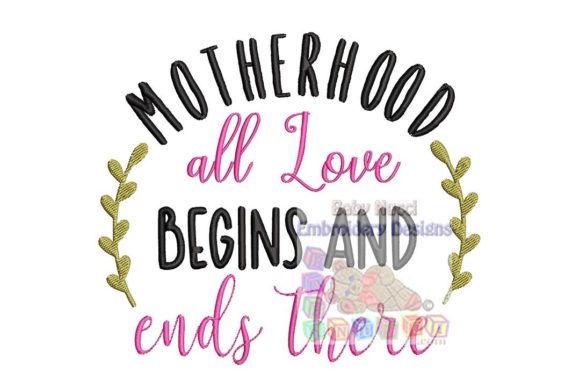 Motherhood Phrase
