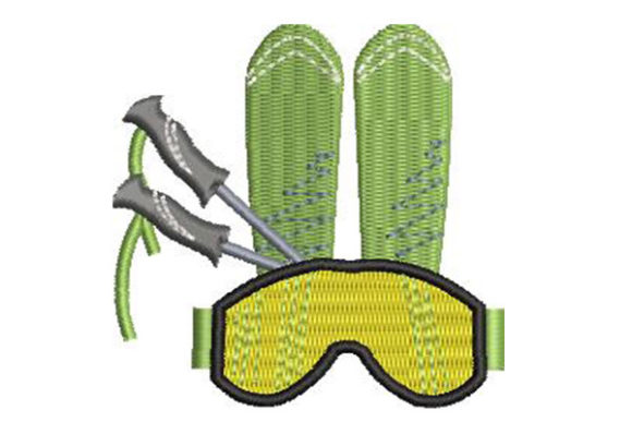 Ski Equipment Logo Review